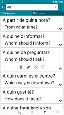 Catalan - English android App screenshot 4