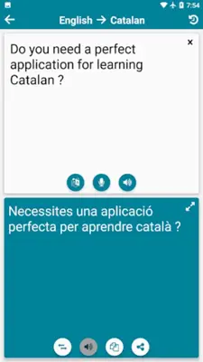 Catalan - English android App screenshot 5